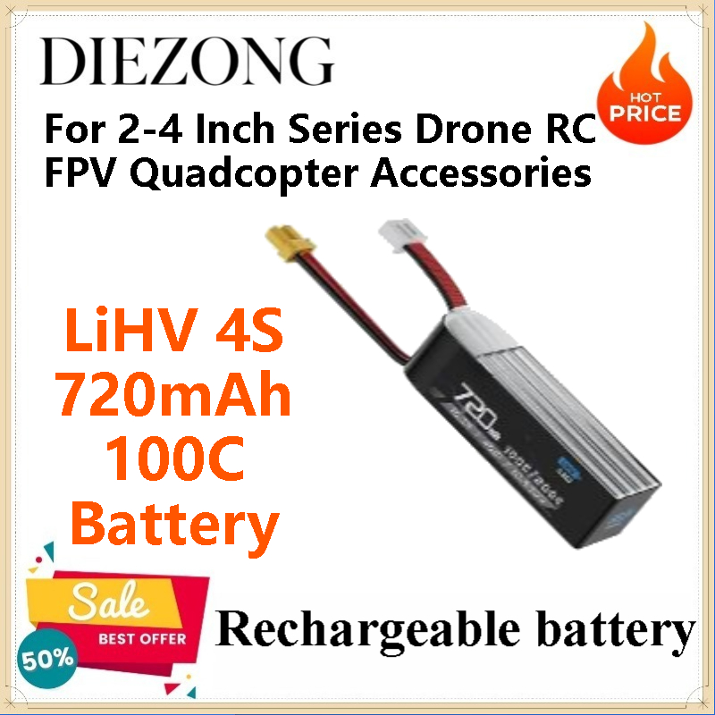 Drone Battery 4S - 5 szt. Akumulator LiHV 4S 720mAh